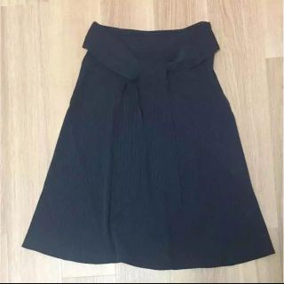 ザラ(ZARA)の新品ザラZARA2wayスカートウエストリボン一年中活躍春夏(ひざ丈スカート)