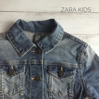 ザラキッズ(ZARA KIDS)のzara kids デニムジャケット 128cm(ジャケット/上着)