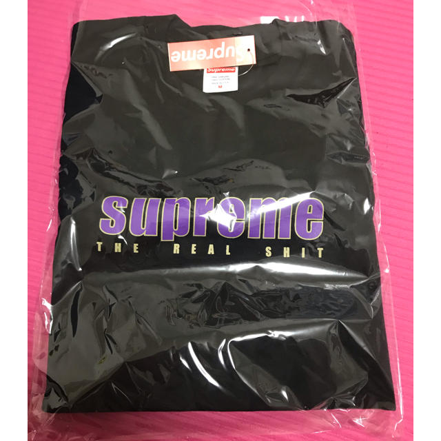 Supreme(シュプリーム)のSupreme The Real Shit L/S Tee 19ss 黒 M メンズのトップス(Tシャツ/カットソー(七分/長袖))の商品写真