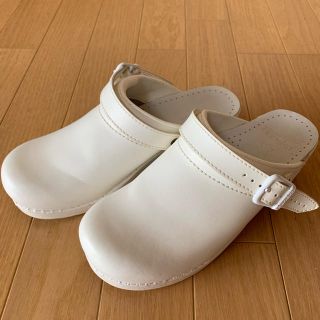 ダンスコ(dansko)のdansko サボ 37 ☆ホワイト(スリッポン/モカシン)