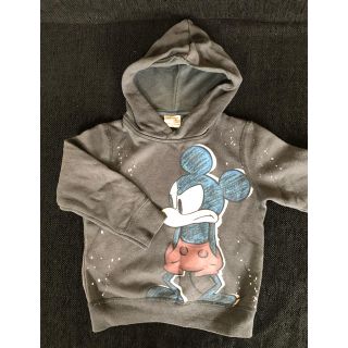 ザラキッズ(ZARA KIDS)のZARA BOY ミッキーパーカー おそろコーデ(Tシャツ/カットソー)