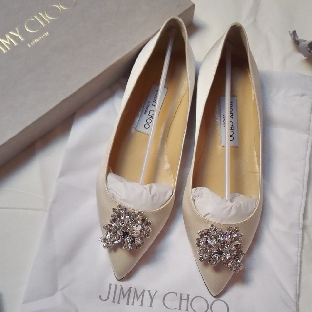 Jimmy Choo Alina swarovski クリスタルパンプス