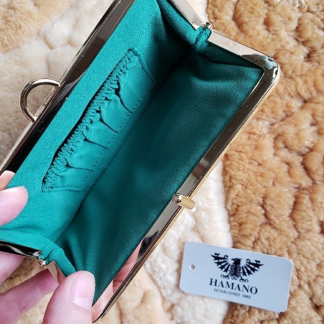 濱野皮革工藝/HAMANO - m1220様専用☆濱野財布 小銭入れ がま口の通販