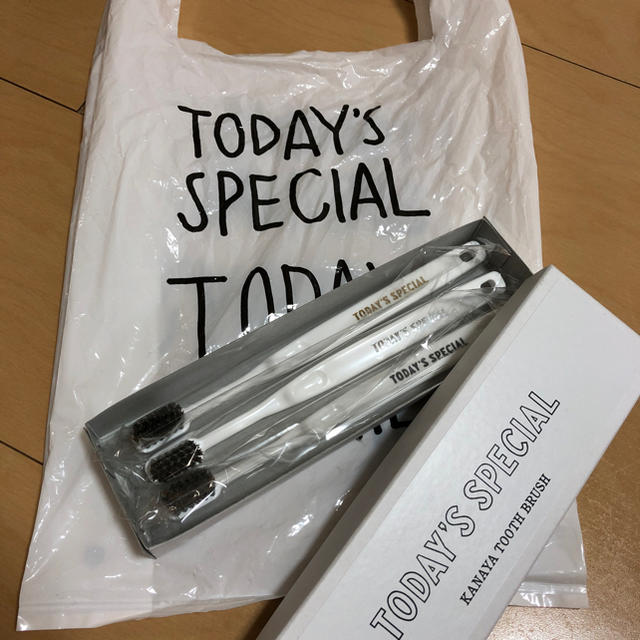 today'sSpecialトゥデイズスペシャル 歯ブラシセット コスメ/美容のオーラルケア(歯ブラシ/デンタルフロス)の商品写真