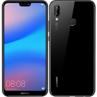 アンドロイド(ANDROID)のHUAWEI P20 lite ミッドナイトブラック SIMフリー(スマートフォン本体)