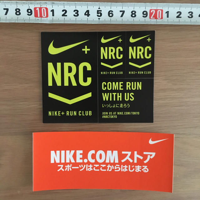 NIKE(ナイキ)のNike NRC ステッカー シール ノベルティ エンタメ/ホビーのコレクション(ノベルティグッズ)の商品写真