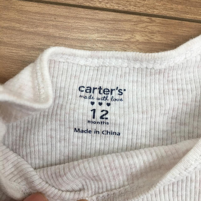 babyGAP(ベビーギャップ)の長袖ロンパース 3枚 キッズ/ベビー/マタニティのベビー服(~85cm)(ロンパース)の商品写真