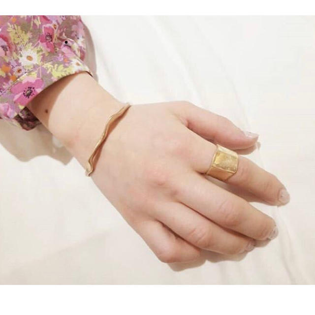 flower(フラワー)のgold ring ❤︎ レディースのアクセサリー(リング(指輪))の商品写真