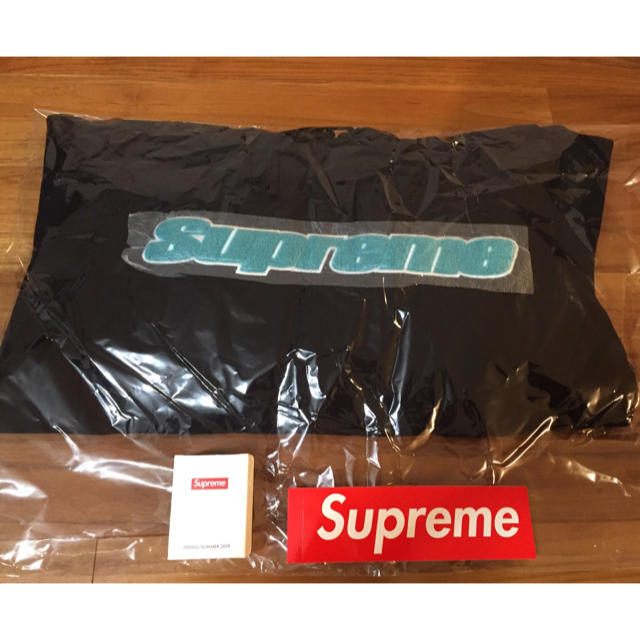 Supreme2019SS Chenille Hooded Sweatshirt