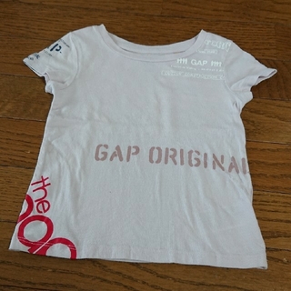 ベビーギャップ(babyGAP)のGAP  ロゴTシャツ  薄ピンク  100(Tシャツ/カットソー)