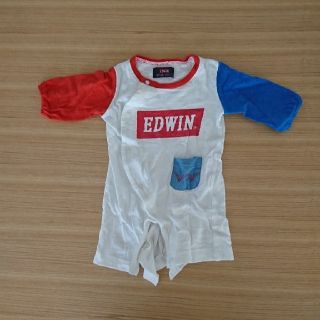 エドウィン(EDWIN)の(ベビー)EDWIN*champion 2枚セット(カバーオール)