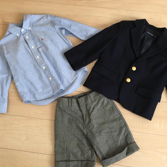 Ralph Lauren(ラルフローレン)のラルフローレン スーツ 95 100 キッズ/ベビー/マタニティのキッズ服男の子用(90cm~)(ドレス/フォーマル)の商品写真