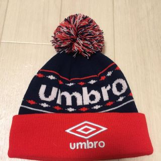 アンブロ(UMBRO)の【新品】アンブロ ジュニア ニット帽  フリーサイズ(帽子)