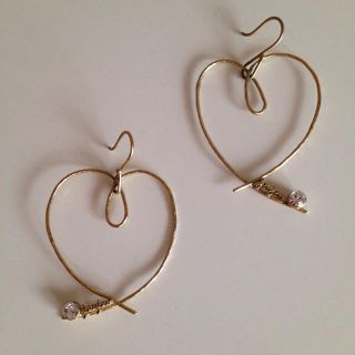 ジュジュ(joujou)のjoujou＊ハートピアス(ピアス)