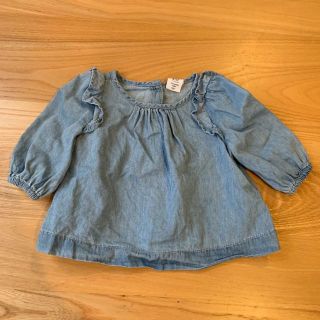 ベビーギャップ(babyGAP)のbabyGAP ブラウス トップス 0-3M 60(シャツ/カットソー)