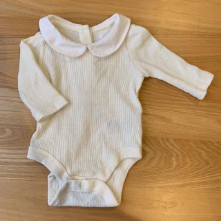 ベビーギャップ(babyGAP)の美品♡babygap GAP 襟付きロンパース 60 0-3month(ロンパース)