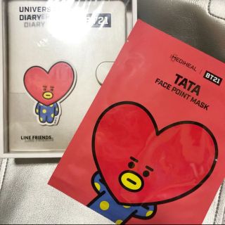 ボウダンショウネンダン(防弾少年団(BTS))のbt21 ダイアリー TATA スケジュール帳(アイドルグッズ)