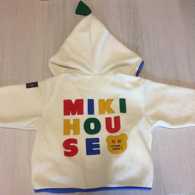 mikihouse(ミキハウス)のミキハウスアウター キッズ/ベビー/マタニティのキッズ服女の子用(90cm~)(ジャケット/上着)の商品写真