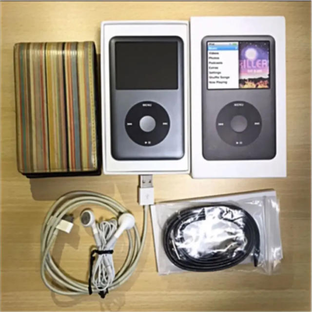 大容量】iPod classic 160GB MC297J/A バッテリー良好 芸能人愛用 64.0