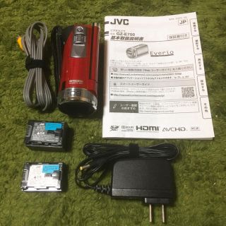 ビクター(Victor)のビデオカメラ JVC Everio GZ-E700 ☆送料無料☆(ビデオカメラ)