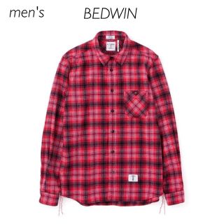 ベドウィン(BEDWIN)の【美品】BEDWIN OMBRE CHECK WORK SHIRT "BOB"(シャツ)