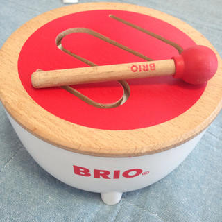 ブリオ(BRIO)のブリオ♡たいこのおもちゃ ドラム 木製(楽器のおもちゃ)