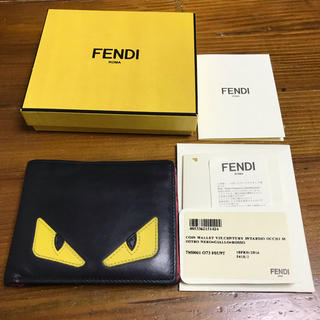 フェンディ(FENDI)のFENDI フェンディ モンスター 2つ折り財布(折り財布)