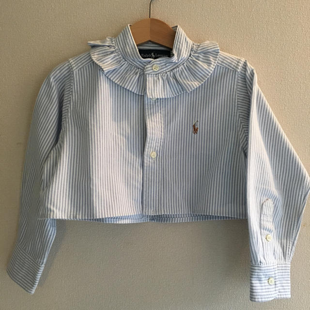 Ralph Lauren(ラルフローレン)のラルフローレン ブラウス  リメイク品 キッズ/ベビー/マタニティのキッズ服女の子用(90cm~)(ブラウス)の商品写真