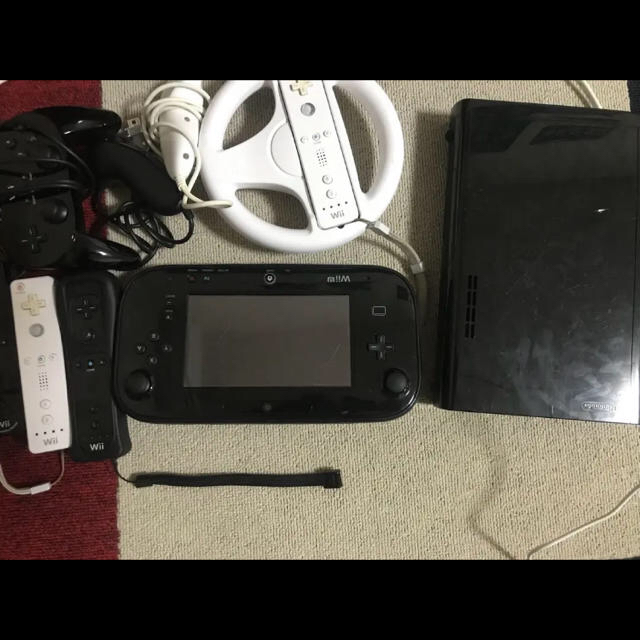 任天堂 - wiiu セット売り+ソフト2つ+カラオケマイクの通販 by
