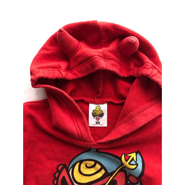 HYSTERIC MINI(ヒステリックミニ)のヒスミニ  スウェットワンピース キッズ/ベビー/マタニティのキッズ服女の子用(90cm~)(ワンピース)の商品写真