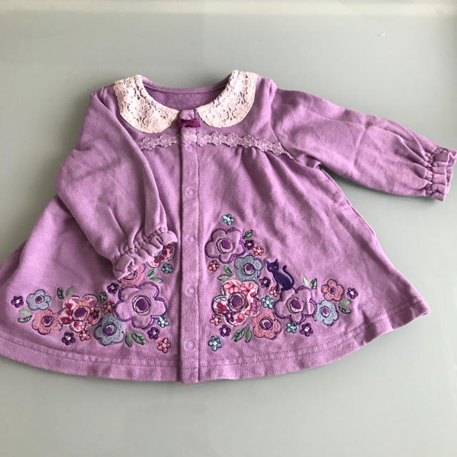 ANNA SUI mini(アナスイミニ)のアナスイミニ♡パーカー 70 キッズ/ベビー/マタニティのベビー服(~85cm)(カーディガン/ボレロ)の商品写真