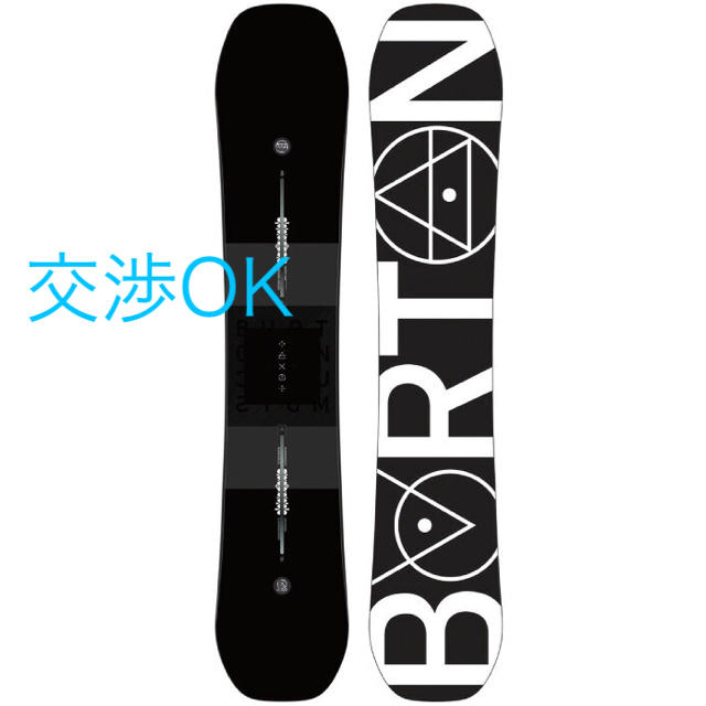 BURTON - 未使用✨CUSTOM X 18/19 バートンスノーボード板のみの通販