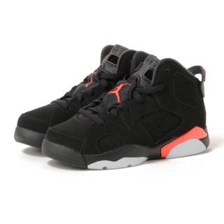 ナイキ(NIKE)のNIKE AIR JORDAN 6 RETRO PS infrared 18cm(スニーカー)