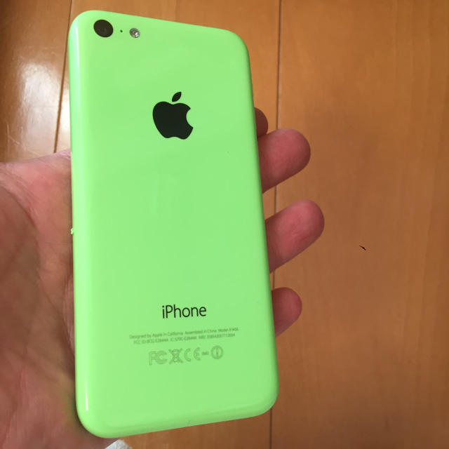 Apple(アップル)のiPhone5c ジャンク グリーン スマホ/家電/カメラのスマートフォン/携帯電話(スマートフォン本体)の商品写真