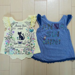 アナスイミニ(ANNA SUI mini)のアナスイミニ　Tシャツ　チュニック　90cm(Tシャツ/カットソー)