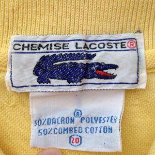 ラコステ(LACOSTE)の値下げ！CHEMISEラコステ青ワニポロ(ポロシャツ)