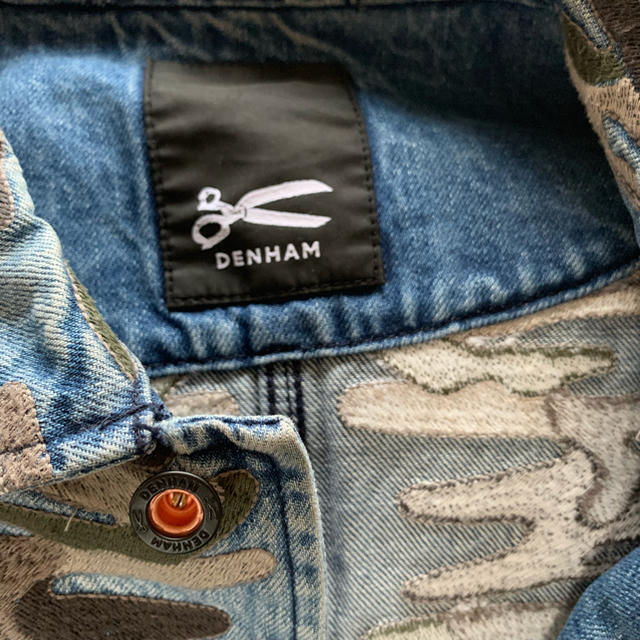 DENHAM(デンハム)のDENHAMカモフラ柄デニムジャケット メンズのジャケット/アウター(Gジャン/デニムジャケット)の商品写真
