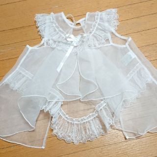 size50～70ベビードレス２枚セット(セレモニードレス/スーツ)