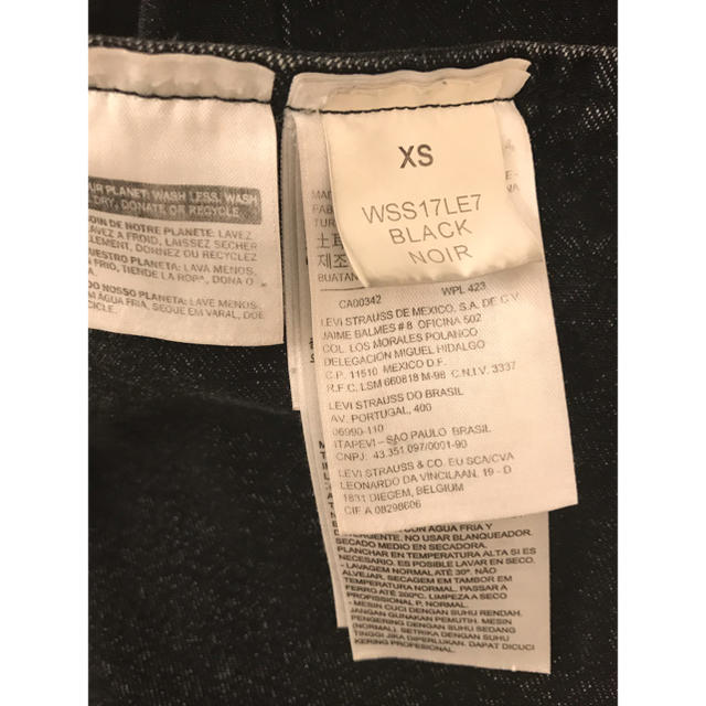 Balenciaga(バレンシアガ)のvetements × Levi's デニムジャケット 2017 メンズのジャケット/アウター(Gジャン/デニムジャケット)の商品写真