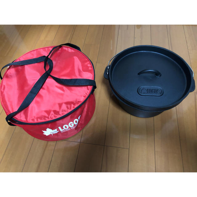 ロゴス(LOGOS) SLダッチオーブン(バック付き) 12インチ ロゴス(LOGOS) SLダッチオーブン(バック付き) 12インチ
