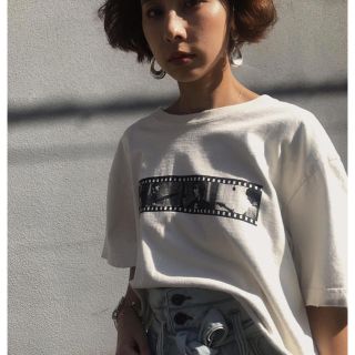 アメリヴィンテージ(Ameri VINTAGE)の【新品】THE BEATLES CUT OFF TEE ホワイト(Tシャツ/カットソー(半袖/袖なし))