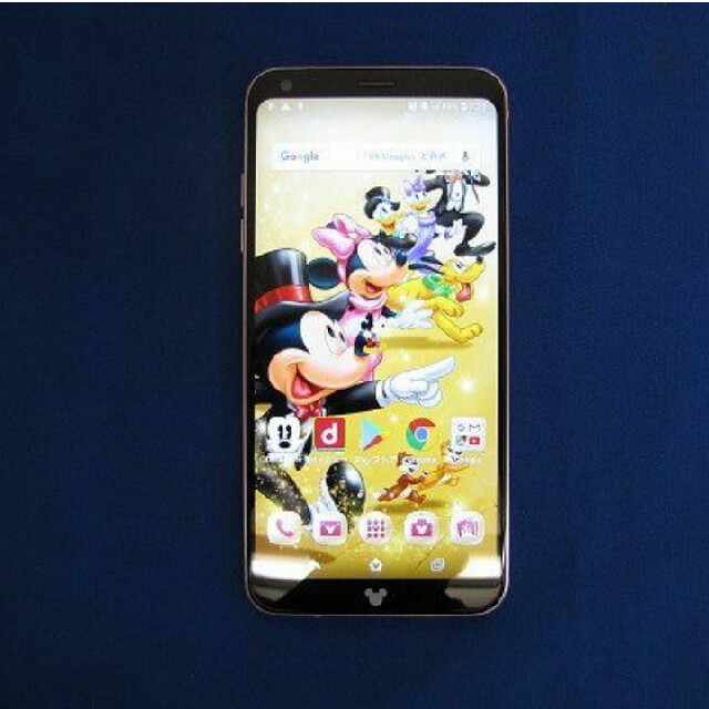 712docomo判定LG(docomo) ディズニースマホ DM-01K ジャンク品