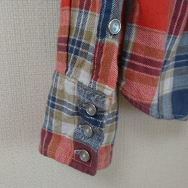 BEDWIN(ベドウィン)のEDWIN　ヘヴィーフランネル　ウエスタン　チェックシャツ メンズのトップス(シャツ)の商品写真