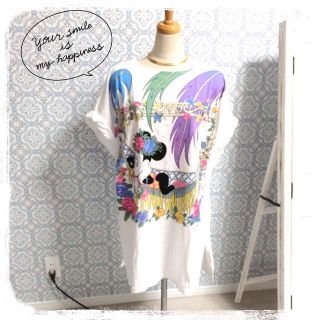 ディズニー(Disney)のレトロミニーちゃんTシャツワンピース(ひざ丈ワンピース)