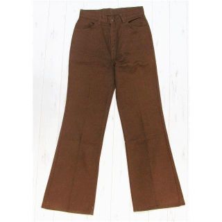 リーバイス(Levi's)のリーバイス スタプレスト フレアー スラックス 茶 BigE BO33F-018(その他)