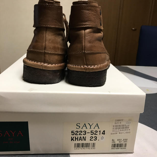 SAYA(サヤ)のSAYA ショートブーツ レディースの靴/シューズ(ブーツ)の商品写真