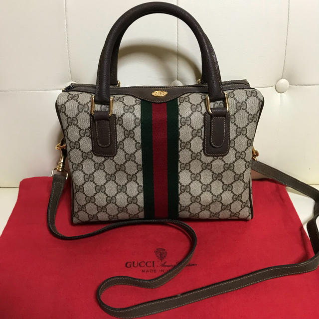 最高級のスーパー Gucci - 極 美品 GUCCI オールド グッチ シェリー