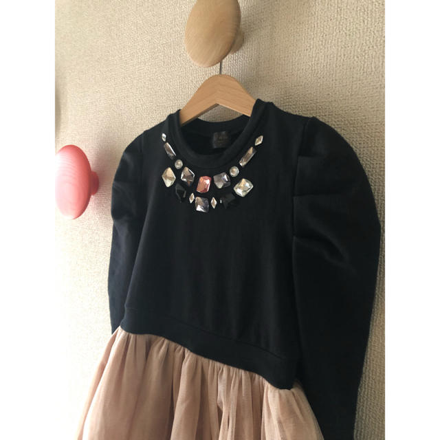 【セール！】Rora ルイドレスワンピース 美品 キッズ ドレス キッズ/ベビー/マタニティのキッズ服女の子用(90cm~)(ドレス/フォーマル)の商品写真