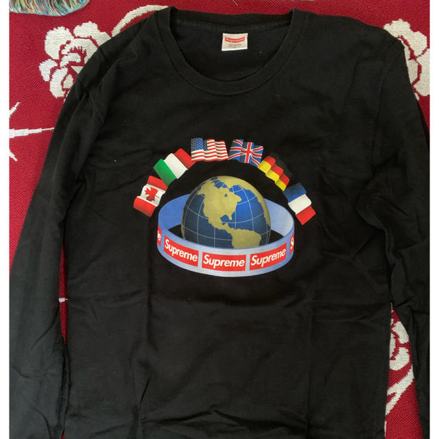 Supreme(シュプリーム)のSupreme World wide T Mサイズ レディースのトップス(Tシャツ(長袖/七分))の商品写真