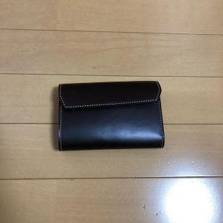 万双  ブライドル レザー 三つ折り財布(折り財布)